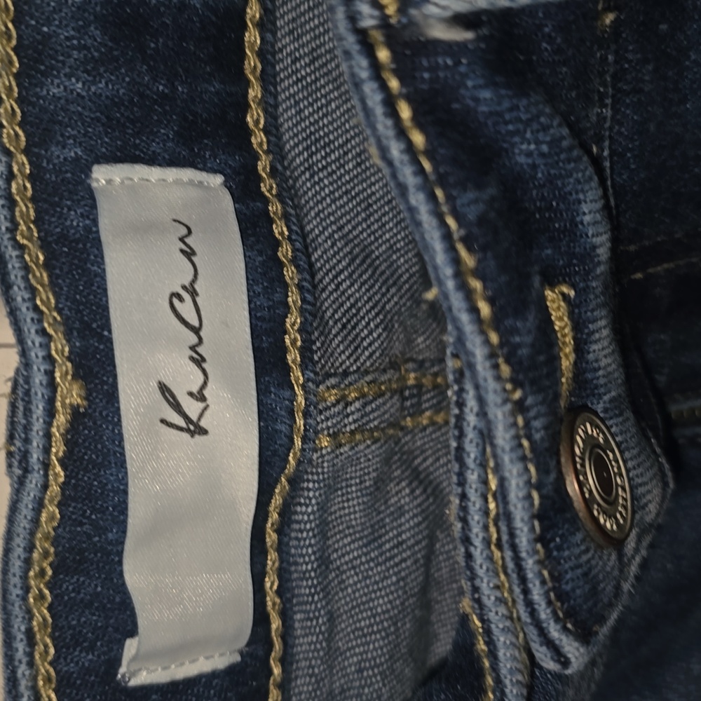 Kancan Women's Blue Denim Shorts - Picture 3 of 7